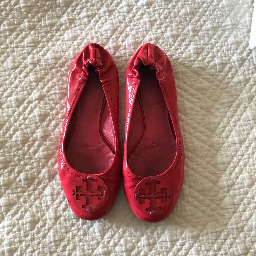 Pink Tory Burch Flats
